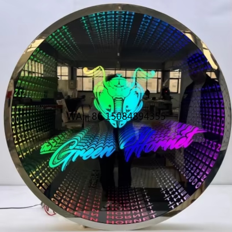 Decorative Mirror - Espelho Infinito 3D LED com Reflexão