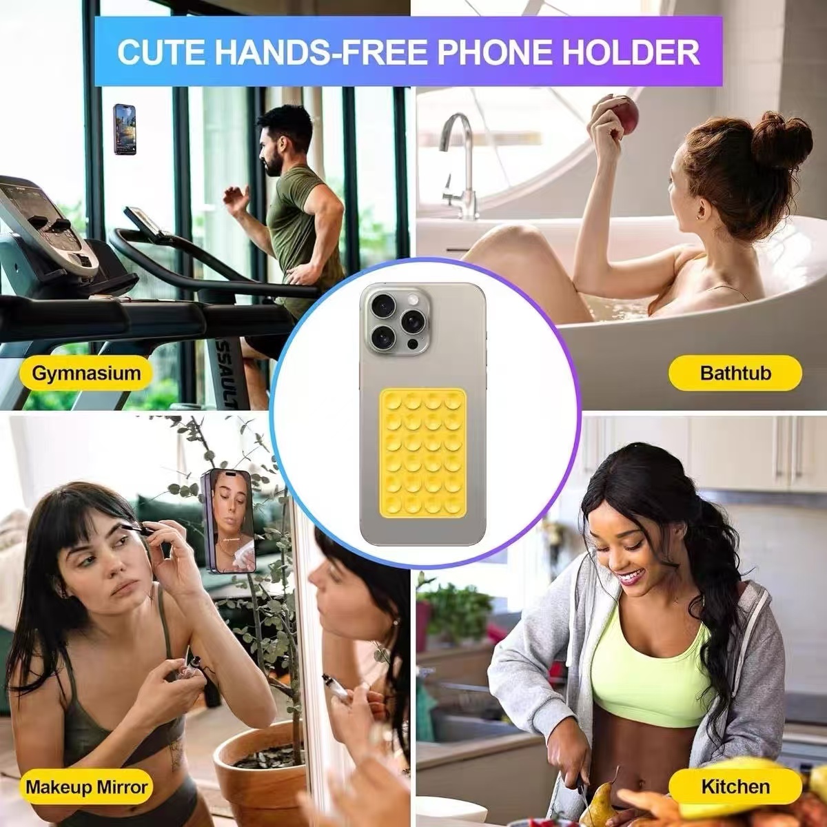 Suporte de celular com ventosa - Wall Sticker avaliação e preço