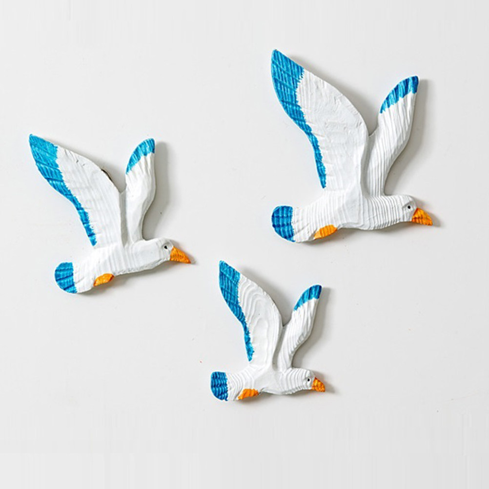 3 peças de pássaros decorativo - Wall Art avaliação e preço